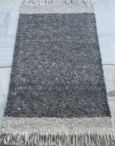 Tapis indien moderne tissé à la main, style basket, épais et tendance, 100% laine, idéal pour plusieurs utilisations intérieures, directement de l'usine. - Product Image 6