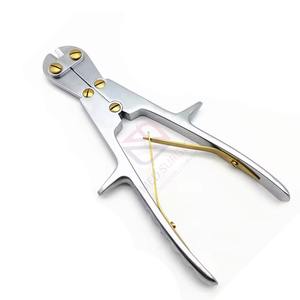<b>Stainless</b> <b>Steel</b> <b>Pin</b> Wire Cutter | Heavy-Duty Industrial Cutting Tool with Gold Nuts & Spring Action Manual Use, High Performance - Product Image 3