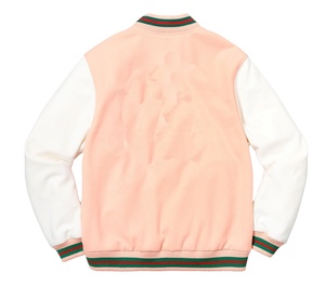 Chaqueta universitaria de lana Melton para hombre 2024, logotipo personalizado, cuello levantado, venta al por mayor para la temporada de invierno - Product Image 2