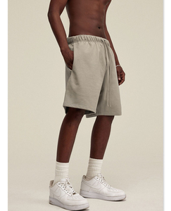 Shorts pour homme en coton épais 100% Highstreet, vente en gros, coupe ample, décontracté, respirant et coupe-vent, avec strass, pour adultes - Product Image 2