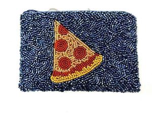 Monedero de mano hecho a mano con bordado de calidad, con cuentas de semillas, tipo Candy Corn, pequeño bolso para monedas. - Product Image 3