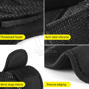 Gants de musculation en néoprène avec paume rembourrée pour une performance d'entraînement sécurisée - Product Image 4