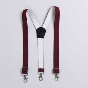 Polka Tots camisa con estampado de lunares blancos con tirantes-Marron - Product Image 3