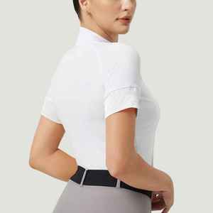 เสื้อเบสเลเยอร์สำหรับขี่ม้าดีไซน์ใหม่สำหรับผู้หญิง ผลิตจากโรงงาน ผลิตภัณฑ์สำหรับขี่ม้า เสื้อเบสเลเยอร์สำหรับขี่ม้า - Product Image 5