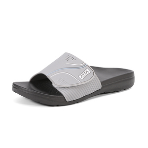 ATTA Grey Adjustable Upper Outdoor Waterproof <b>Slippers</b> <b>with</b> Arch <b>Support</b> Design Suitable for Spring, Summer, Autumn and Winter - Product Image 1
