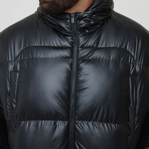 Custom Design Men Winter Puffer <b>Jacket</b> Hooded <b>Warm</b> Bubble <b>Jacket</b> <b>Waterproof</b> Windproof Down <b>Jacket</b> OEM Wholesale - Product Image 4