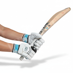 Customized Logo Cricket Batting <b>Gloves</b> Protective PU Foam Padding Leather Palm for Comfort & Grip Professional Level Cricket - Product Image 3