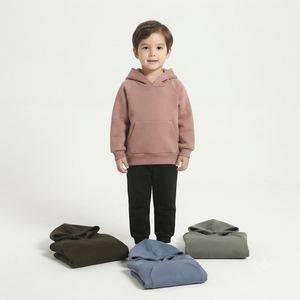 Sudadera con Capucha Unisex con Cierre de Cremallera, Corte Regular, Felpa Francesa de Algodón, Color Sólido, Casual, Ecológica, Diseño con Bolsillos para Invierno - Product Image 2