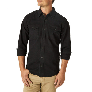 Camisa de Vestir Casual para Hombre, Personalizada de Fábrica, OEM, con Botones, Manga Larga, Estilo Denim, Antiarrugas, de Secado Rápido, Mega - Product Image 2