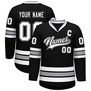 Nueva Camiseta de Hockey sobre Hielo de Alta Calidad, Secado Rápido, Malla de Poliéster, Diseño Libre, Impresión Sublimada, Logotipo Bordado, Uniforme de Hockey Personalizado - Product Image 1
