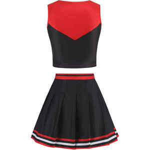 Ensembles de Costumes de Cheerleader pour Femmes en Gros – Robes Uniformes de Cosplay avec Strass – Tenues de Cheerleading - Product Image 3