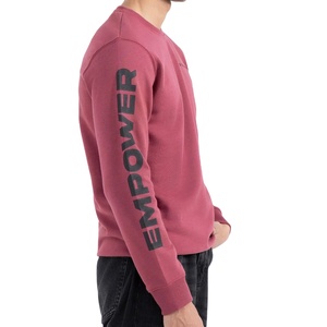 2025 sudaderas de lana de algodón 100% bordadas con logotipo personalizado de alta calidad Unisex manga larga colección de invierno de moda al por mayor - Product Image 5