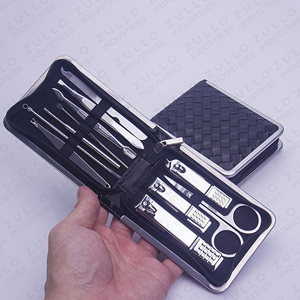 Luxury Stainless Steel Manicure <b>Pedicure</b> Nail Grooming Kit Silver Plated <b>Tools</b> for Men Women Custom Logo Professional - Product Image 5