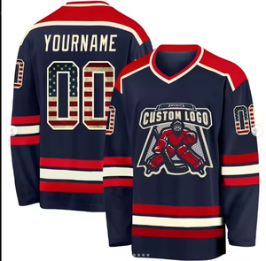 Conjunto de Uniforme Personalizado de Hockey sobre Hielo para Hombre, Camisetas de Hockey sobre Hielo, Camiseta de Entrenamiento de Hockey sobre Hielo, Jersey de Práctica - Product Image 6