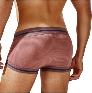 Sous-vêtements pour hommes de haute qualité à taille élastique, caleçons en coton premium, doux et confortables. - Product Image 4