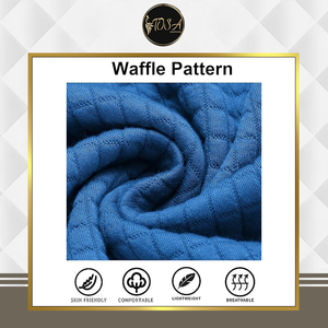 Sweat à capuche gaufré d'hiver pour homme, coupe classique, qualité supérieure, disponible en gros - Product Image 5