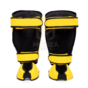 Servicio OEM, Nuevo Diseño, Protectores de Espinilla de Cuero para Entrenamiento de MMA, Protección Profesional, Ligeros, Personalizables, Accesorios de Seguridad - Product Image 2