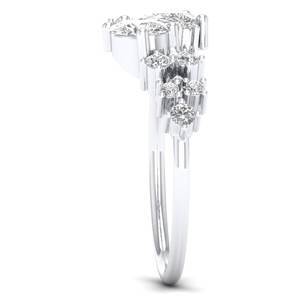 REYES Original Design 925 Sterling Silver <b>Moissanite</b> <b>Rings</b> High Quality 14K 18K White Gold Plated Fine Jewelry For Women - Product Image 3