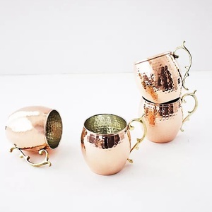 Tasses à boire en cuivre martelé de qualité supérieure, essentielles pour les barmans, vente en gros de tasses Moscow Mule - Product Image 6