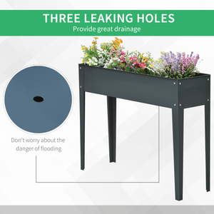 Bac à fleurs avec plantes artificielles : Améliorez votre espace extérieur avec cette élégante décoration - Product Image 4