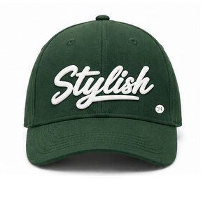 Classic Puff Print <b>Hat</b> <b>Men</b> And Women Cotton Adjustable Custom Print Casual Outdoor Streetwear Everyday Style - Product Image 5
