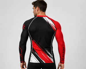 <b>Men</b>’s Long Sleeve Rash Guard Quick Dry <b>Compression</b> <b>Shirt</b> <b>for</b> Gym Workout Training Custom Sublimation Breathable Top Trending - Product Image 4