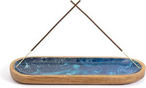 Premium Wooden Ash Catcher Cheap Rate Elegant Incense Holder <b>Tray</b> for Agarbatti Ash Collection and Use - Product Image 5