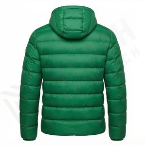 Nouvelle conception de veste matelassée pour homme, chaude, à capuche, en duvet de canard, veste matelassée personnalisée, épaisse, en duvet de canard - Product Image 3