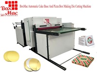 Machine de découpe verticale semi-automatique électrique BOXMAC haute précision, écologique, 70-90 stocks/min, pour bases de gâteaux et boîtes à pizza