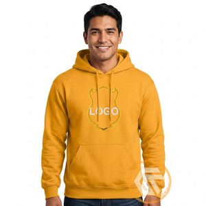 Sudadera con Capucha Amarilla para Hombre, con Logotipo Estampado en la Parte Delantera, Corte Regular, Estilo Casual, para Otoño, Iota |   Phi - Product Image 2