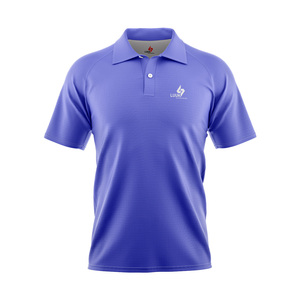 High Quality Anti Wrinkle Custom Printed Front Logo Short Sleeve Polyester/Cotton Knitted Polo Shirts for <b>Coaches</b> & Casual Wear - Product Image 2