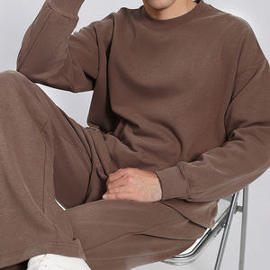 Sudadera Unisex Teñida para Invierno, Cuello Redondo Oversize, Algodón, Estilo Casual Urbano, Servicio OEM - Product Image 2