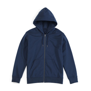 Sudadera con Capucha y Cremallera para Hombre, Marca Harry Johnson Production, Color Sólido, Algodón, Estilo Casual, Corte Regular, Tejido de Punto para Otoño - Product Image 3