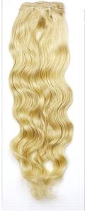 Cabello humano rubio de la mejor calidad, cabello humano suave y con cutícula, alineación, fabricante y exportación desde la india - Product Image 2