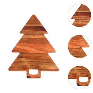 Planche à découper en bois de Noël, plateau à fruits, plat de service polyvalent pour desserts, bonbons, pain et légumes pour la cuisine et la salle à manger - Product Image 5
