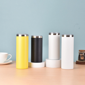 Vaso térmico de acero inoxidable de 20 oz con aislamiento al vacío, doble pared, recto, con tapa, para viaje, rendimiento térmico de 24 horas - Product Image 6