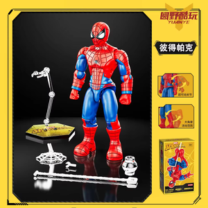 Figura de Spider-Man Pete Parker, Figura de Acción de Miles Morales, Figura de Venom, Doctor Octopus, Duende Verde, Modelo, Adornos, Juguetes, Regalos - Product Image 6