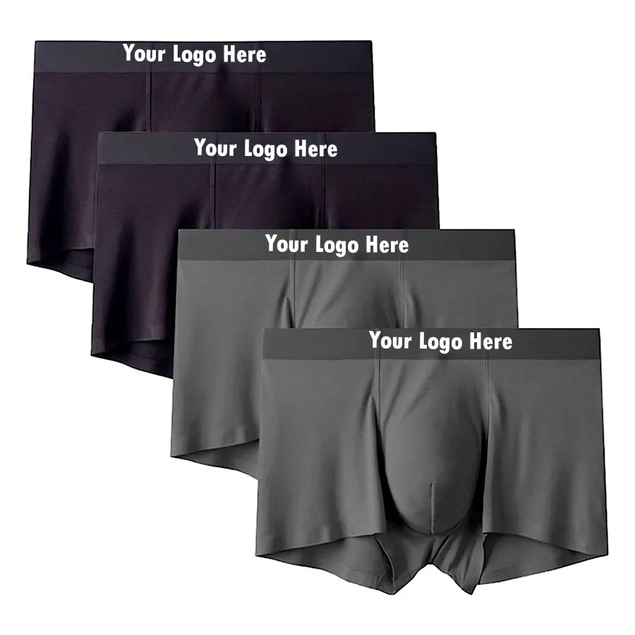 Wholesale Customized Men Sexy Underwear 95% Cotton cheap price Boxer Briefs Shorts for men bulk supplier near me