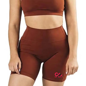 Conjunto Deportivo Vintage en Oferta, Ropa de Yoga, Conjunto de 2 Piezas con Botones Bordados, Shorts Ajustados y Transpirables para Mujer - Product Image 2