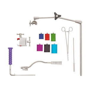 Ensemble de rétracteurs lombaires PISSCO, système de rétracteurs pour la colonne vertébrale, ensemble de rétracteurs pour chirurgie spinale, kit de rétracteurs lombaires orthopédiques, 12 pièces - Product Image 1