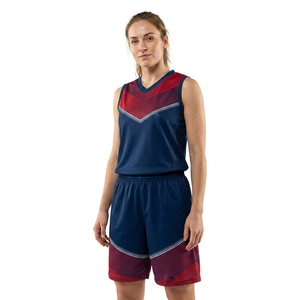 Meilleures ventes : Tenue de basketball pour équipe, ensemble maillot et short 100 % polyester - Product Image 1