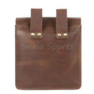 Sacs de ceinture médiévaux et de la Renaissance en cuir de vachette 100 % véritable pour reconstitutions historiques - Product Image 2