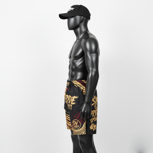 Shorts de MMA et de karaté unisexes, couleur personnalisée, légers, durables, respirants, séchage rapide, polyester/spandex, vente en gros - Product Image 2