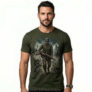 เสื้อยืดสีเทาเฮเธอร์ลายหัวใจซอมบี้สไตล์มินิมอลสำหรับผู้ชาย พิมพ์ลายกราฟิกเรียบง่าย ทรงแอธเลติก สตรีทแวร์ ผลิตจากโรงงาน - Product Image 2