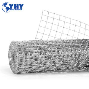 Galvanizli kaynaklı örgü rulo 48inx100ft donanım bez 1/2 inç tel örgü rulo tavuk tel çit bahçe çit kemirgen tel - Product Image 4