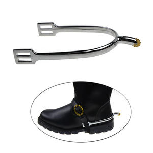 Engranaje de latón giratorio de primera calidad para caballos, con acabado cromado plateado, para carreras, equitación, uso exterior y estilo western. - Product Image 1