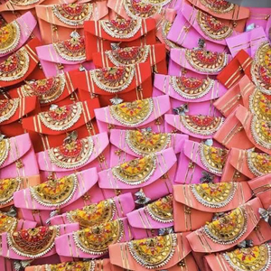 Sobres de Regalo Hechos a Mano en India con Decoración Gota Patti, Sobres para Dinero, Recuerdos de Boda, Invitaciones, Sobres Shagun, Recuerdos para Fiestas y Festivales - Product Image 2