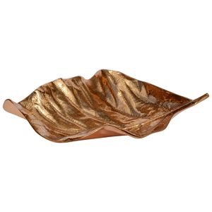 Bandeja Decorativa Moderna de Aluminio con Diseño de Hojas para Centro de Mesa y Servicio de Catering para Fiestas - Product Image 5