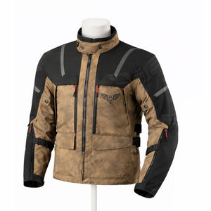 Chaqueta de Motociclismo de Aventura de Primera Calidad, Impermeable, Cortavientos, Chaqueta de Motociclista Protectora de Tela - Product Image 3