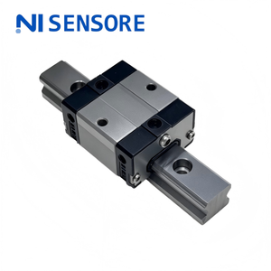 NISENSORE INOX LBS 15 SA Guía Lineal de Acero Inoxidable con Bloque Cuadrado y Rodamientos, Precisión Clase H - Product Image 2
